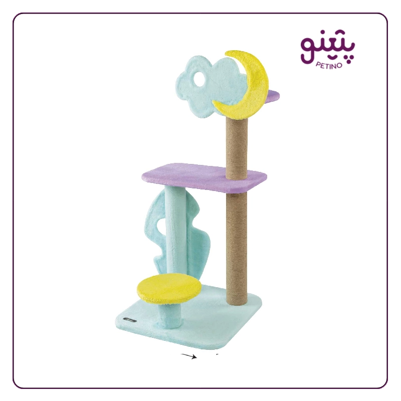 درخت گربه نیناپت مدل ابر و ماه کد ‌B