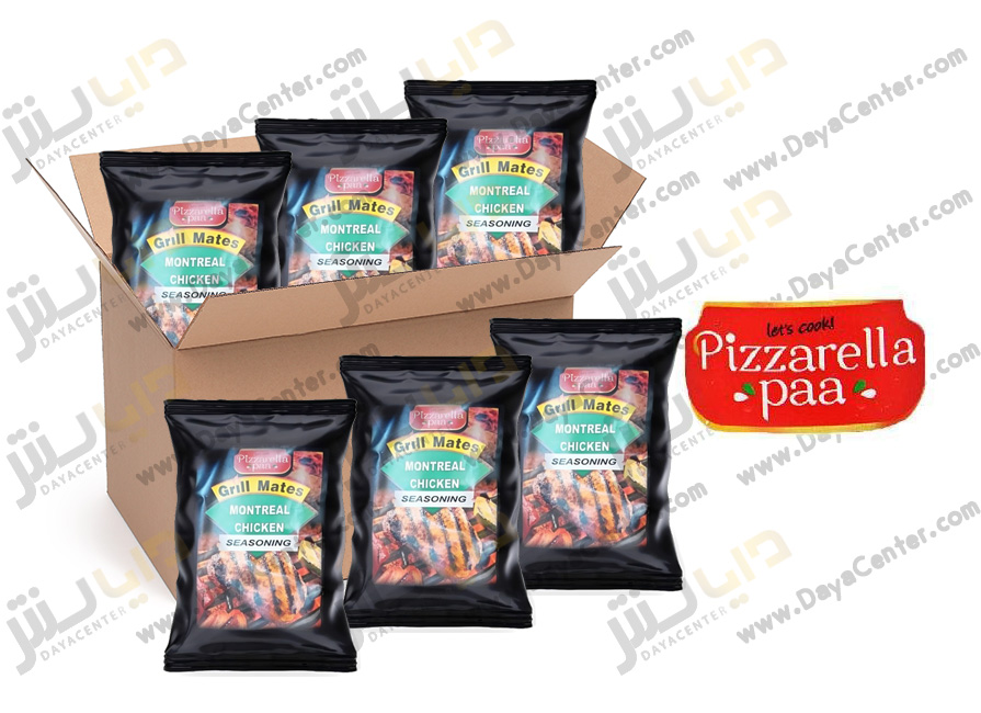 ادویه مونترال چیکن پیزارلا پا کارتن 25 عددی