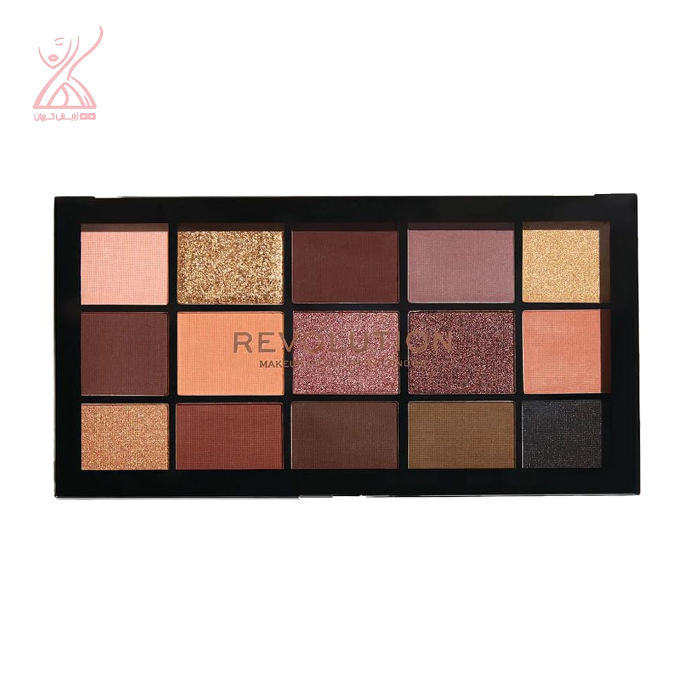 پالت سایه چشم رولوشن ولوت رز Revolution Relvet Rose