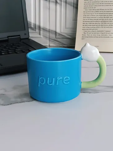 ماگ قهوه فانتزی وارداتی PURE