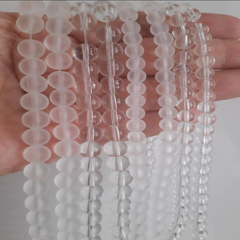 مهره  یخی مات و شفاف