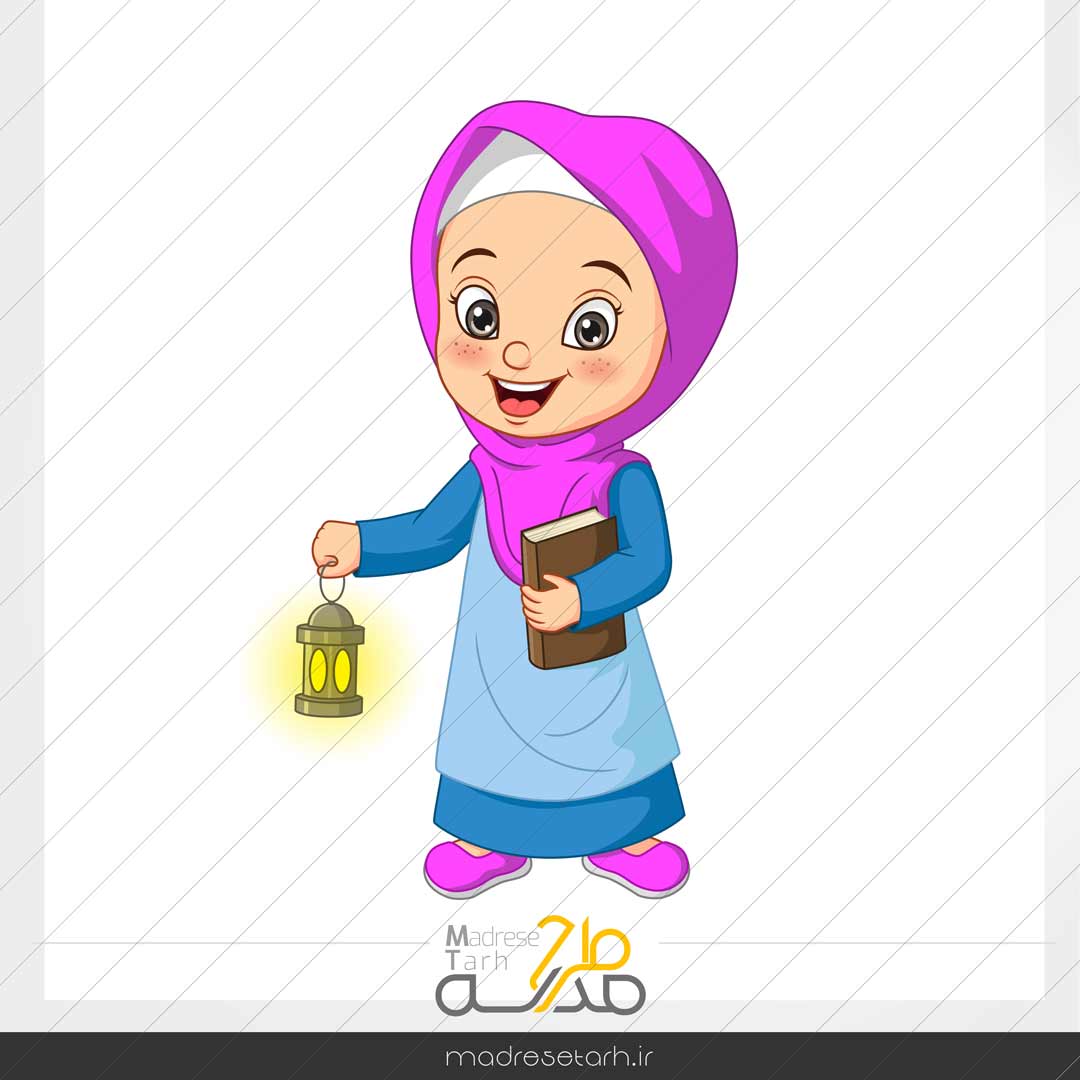 طرح المان دختر باحجاب