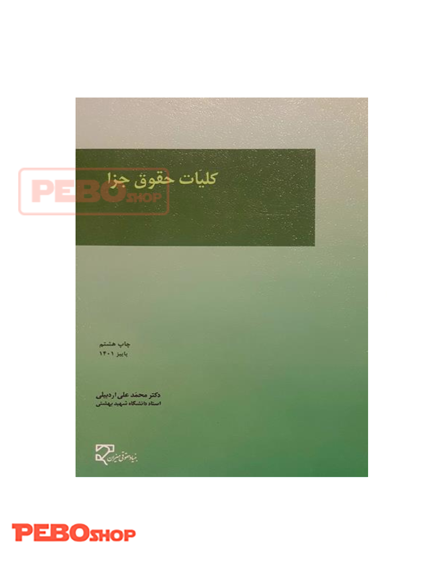 کلیات حقوق جزا نشر میزان