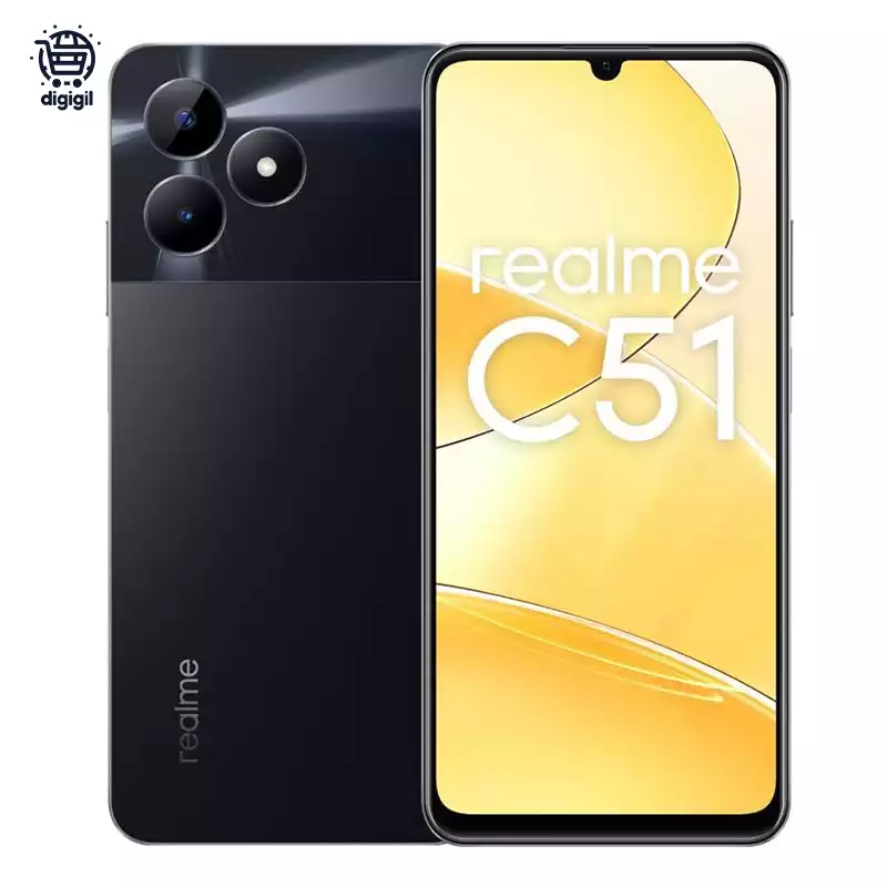 گوشی موبایل ریلمی مدل C51 دو سیم کارت ظرفیت 128 گیگابایت و رم 4 گیگابایت