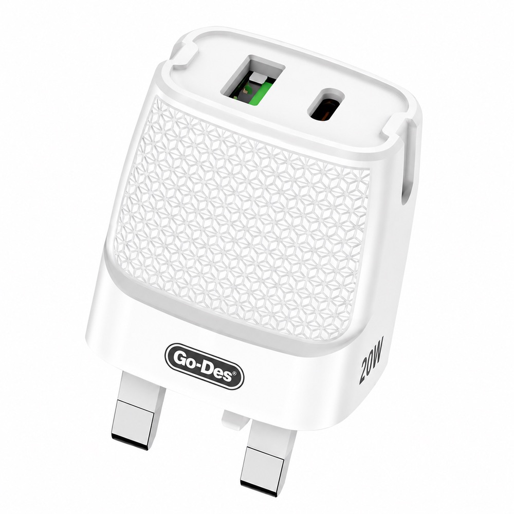 آداپتور فست شارژ گودس مدل GD-QC3007