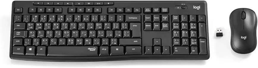 کیبورد و موس بی سیم لاجیتک مدل Mk295