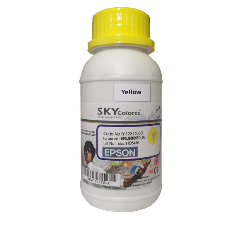 جوهر 200ml اسکای زرد اپسون Sky 200ml ink yellow Epson