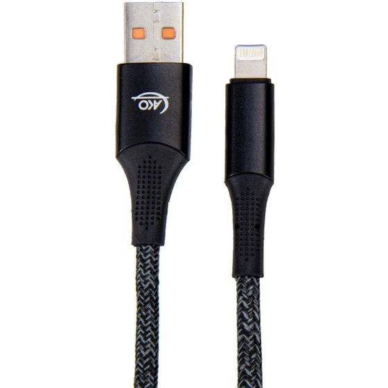 کابل USB به لایتنینگ آکو مدل AC-47 – فست شارژ ۲۰ وات، طول ۱ متر