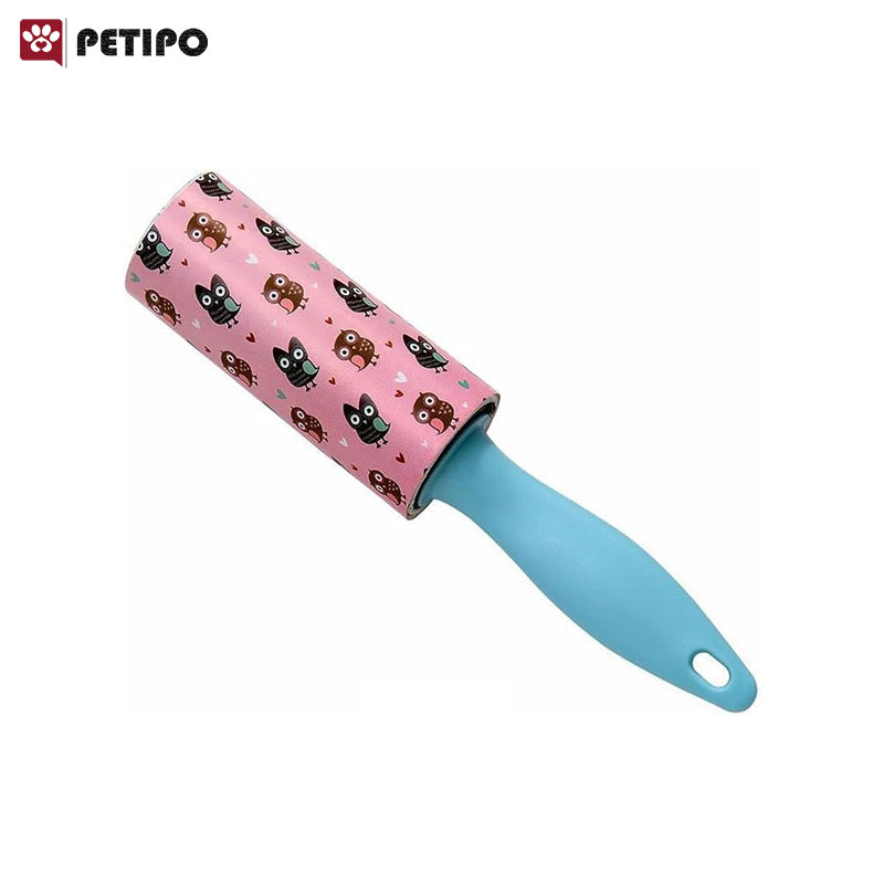 رول پرزگیر موی حیوانات خانگی (Lint Roller Sticky With Mini Handle) 60 برگی