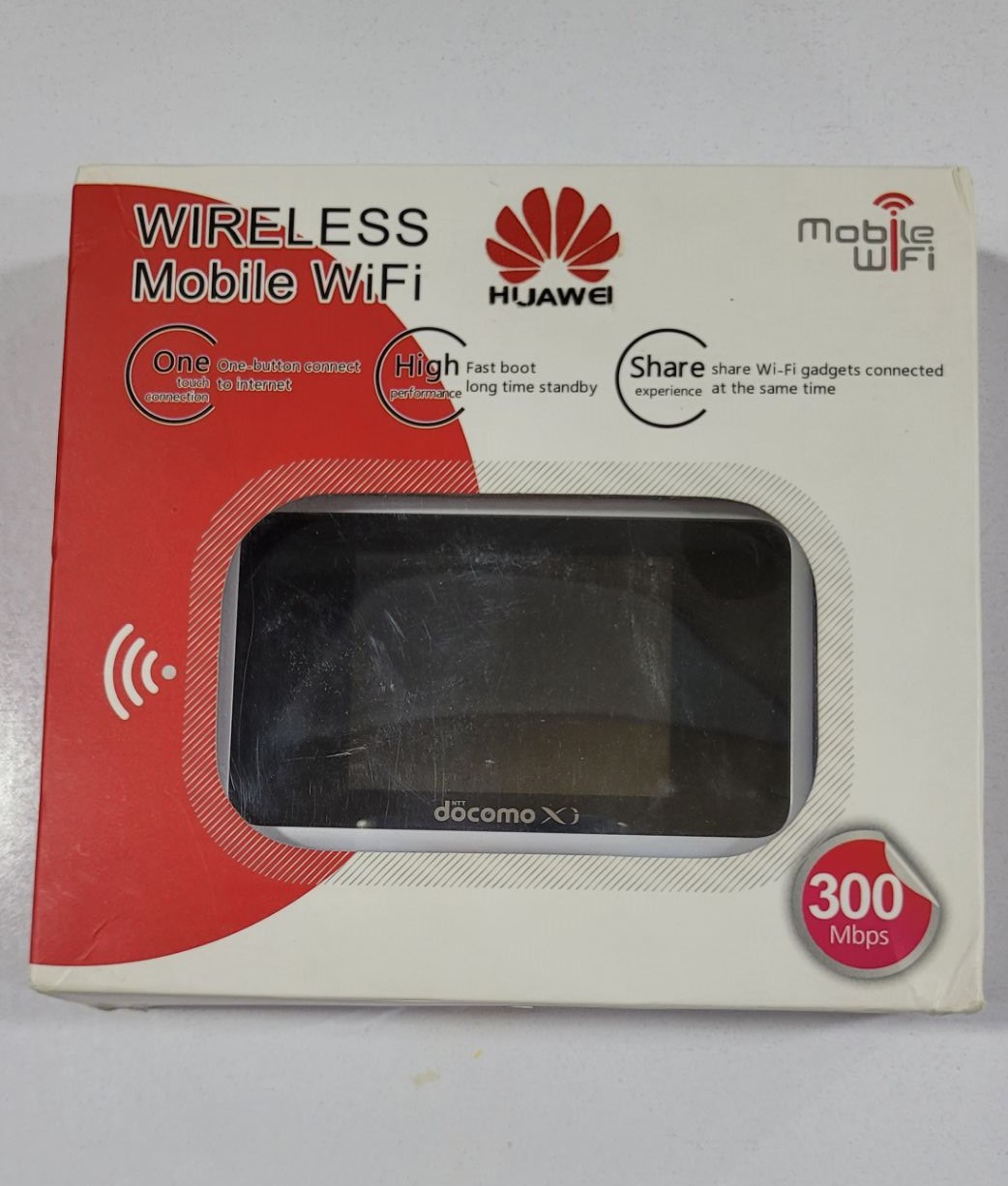 مودم جیبی 4G هواوی HW-02G صفحه لمسی | WiFi دو باند 300Mbps