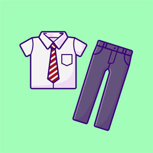 لباس فرم ( شلوار ، پیراهن، جلیقه)
