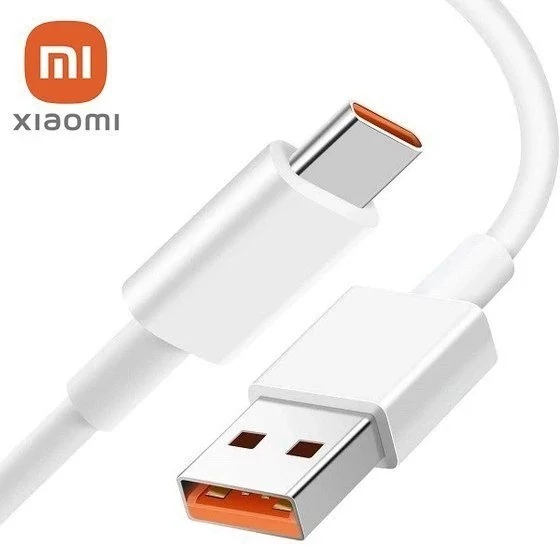 کابل شارژ اصلی 6 آمپر USB به USB-C شیائومی مدل XIAOMI USB-C DATA CABLE YD/T1591 طول 1 متر