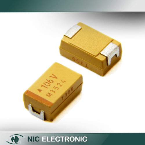 خازن تانتال 10UF 35V(D)SMD 10%