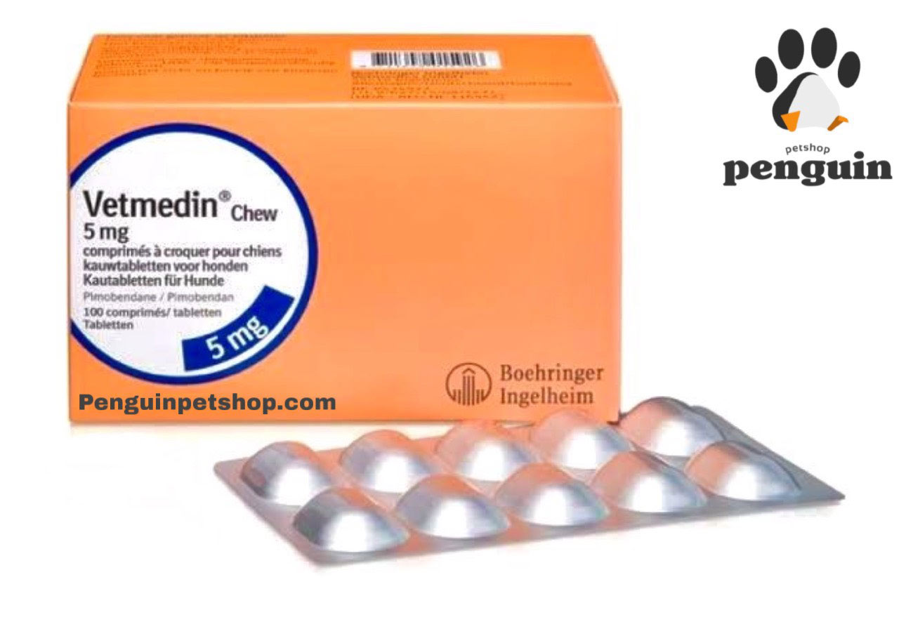 قرص قلب سگ وت مدین پیموبندان vetmedin Boehringer Ingelheim 5mg ورق 10 عددی