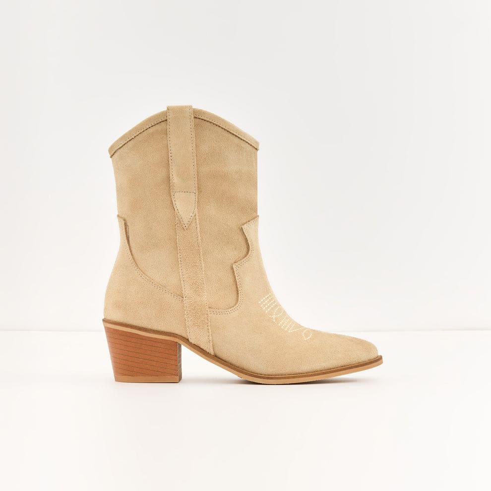 بوت زنانه بژ چرم طبیعی BELLE-TR – ALDO