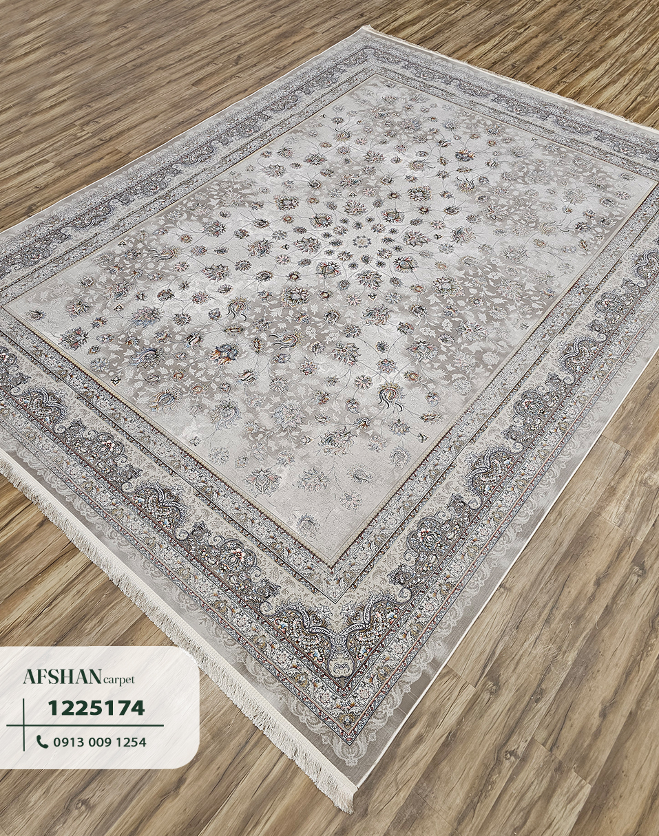 فرش 1200 شانه آکرلیک طرح هیبا کد 1225174 نگار