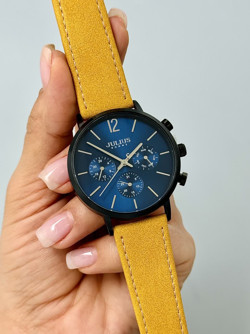 ساعت اورجینال مردانه جولیوس مدل JULIUS JAH-101C