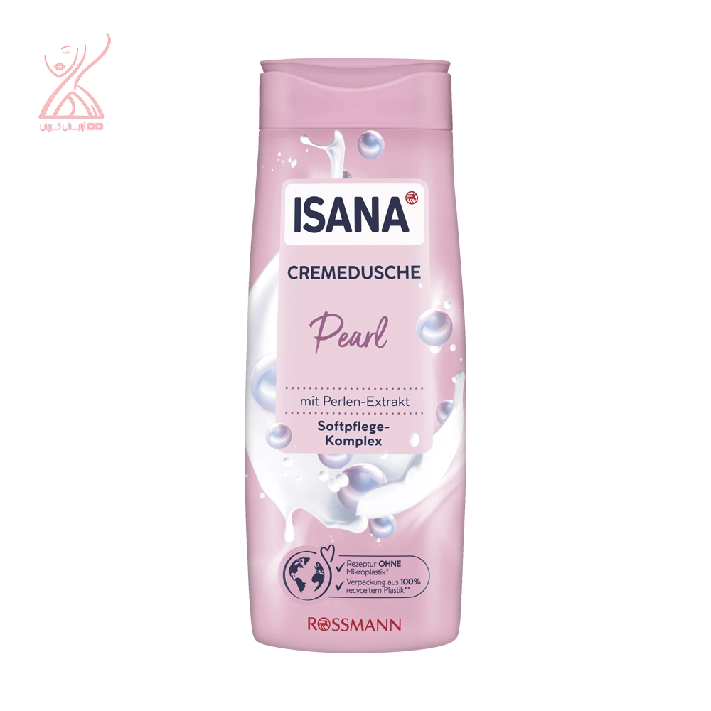 شامپو بدن مروارید ایسانا Isana CremeDusche pearl