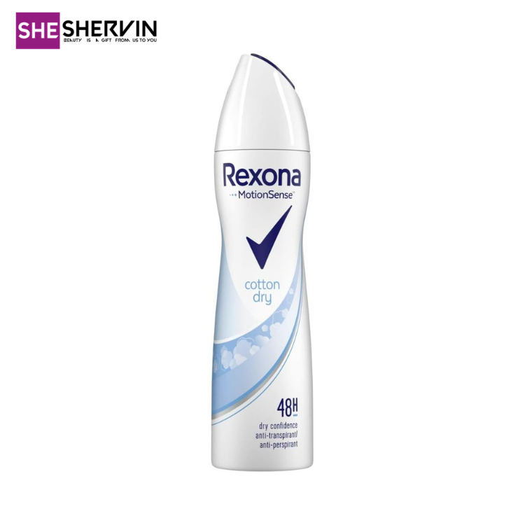 اسپری ضد تعریق 48hرکسونا کوتون درای Cotton Dry