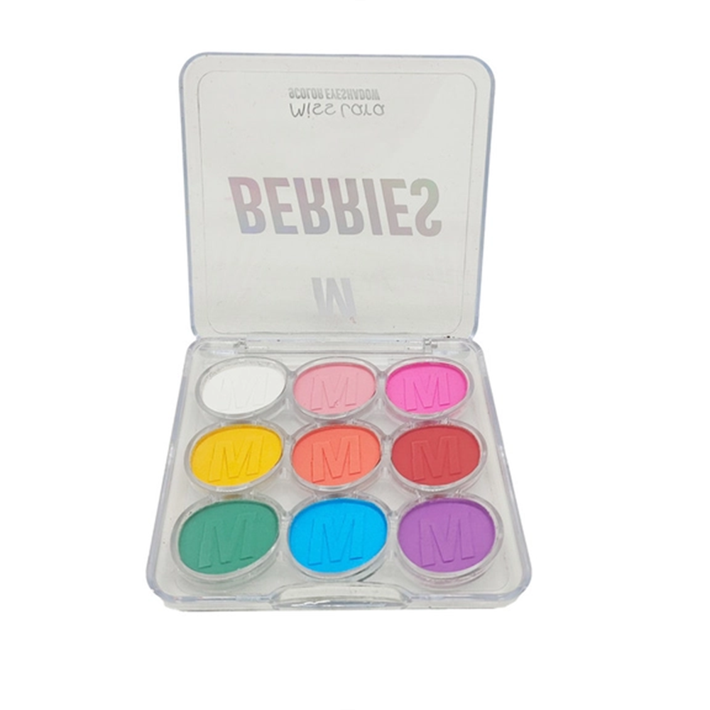 پالت سایه چشم میس لارا مدل Berries شماره 02 (سایه چشم نئونی 9 رنگ میس لارا)