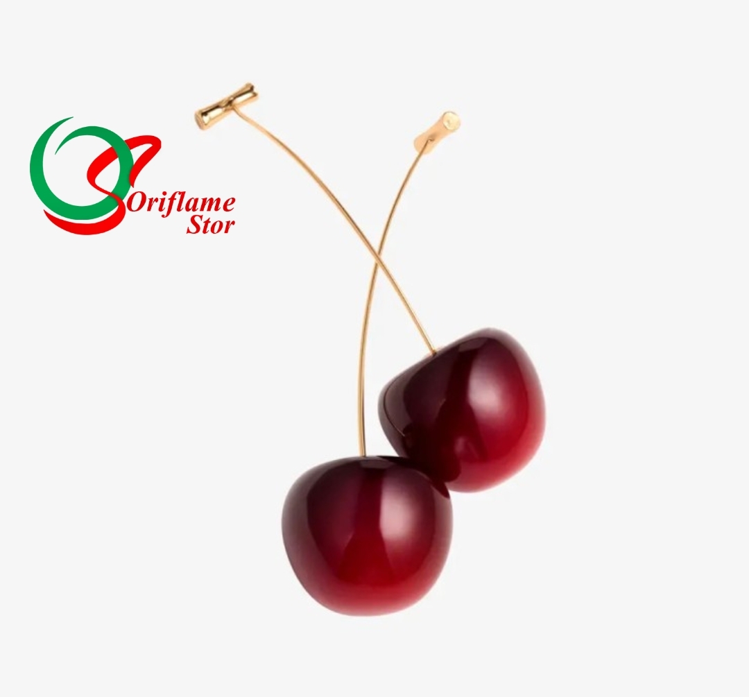 گوشواره گیلاسی لاوپوشن چری آن تاپ (47783)