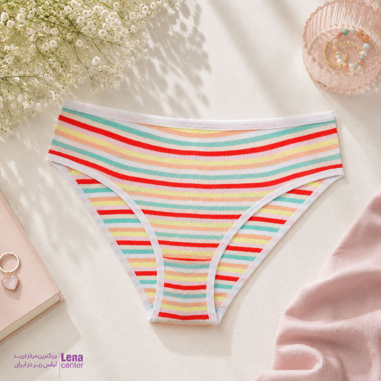 شورت زنانه کبریتی اسلیپ طرح شیش