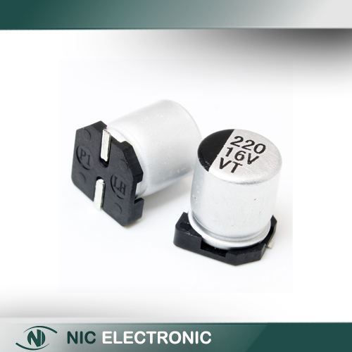 خازن الکترولیت اس ام دی 220UF/16V SMD (6.3X7.7MM)