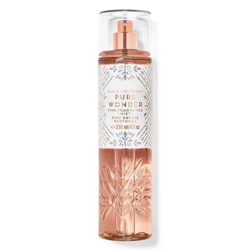 بادی اسپلش بث اند بادی ورکز مدل PURE WONDER Bath & body works PURE WONDER fine fragrance mist