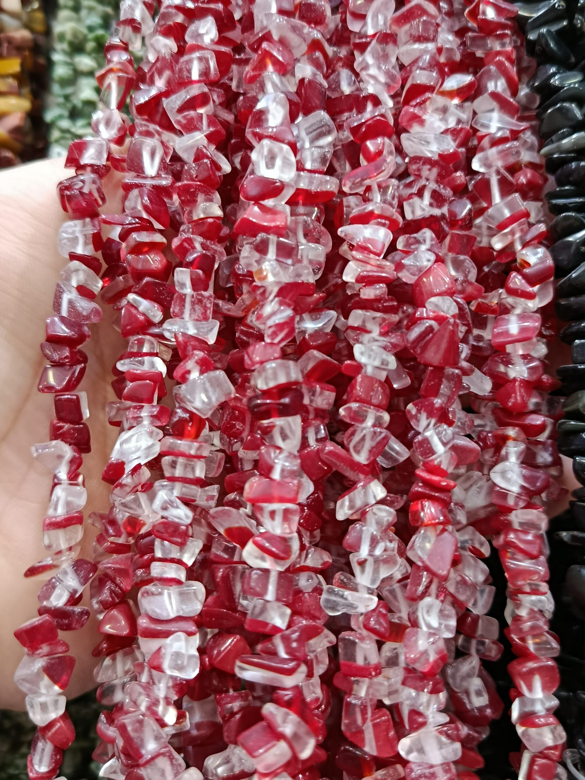 سنگ شکسته عقیق و کوارتز طرح