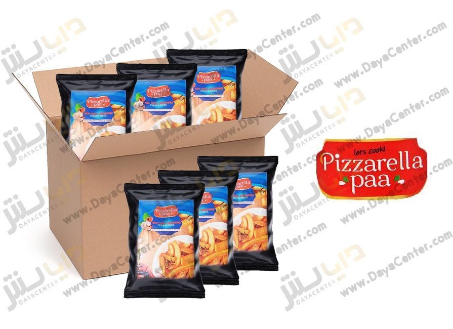 ادویه سیب زمینی سرخ کرده نیویورک پیزارلا پا کارتن 25 عددی