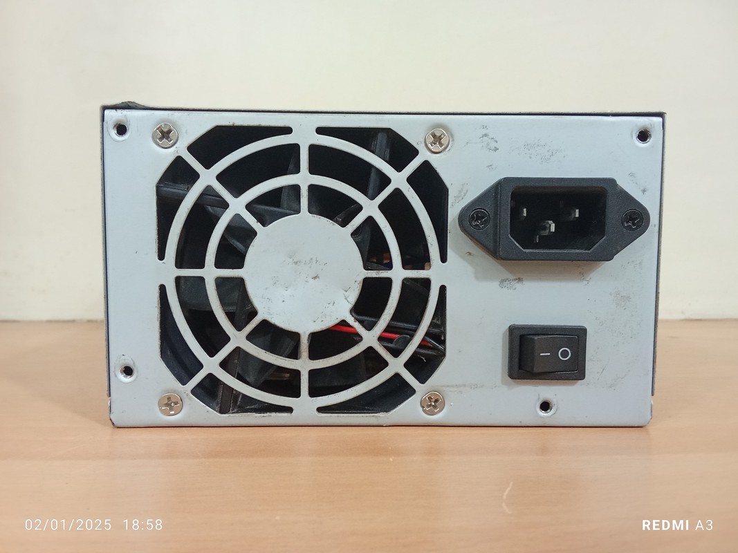 پاور 24 پین LOGIC مدل 500V-F8  -استوک(حد اکثر توان 260 وات)