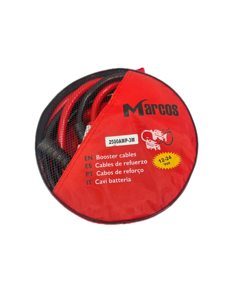 کابل اتصال باتری خودرو مارکوس مدل2500AMP-3M
