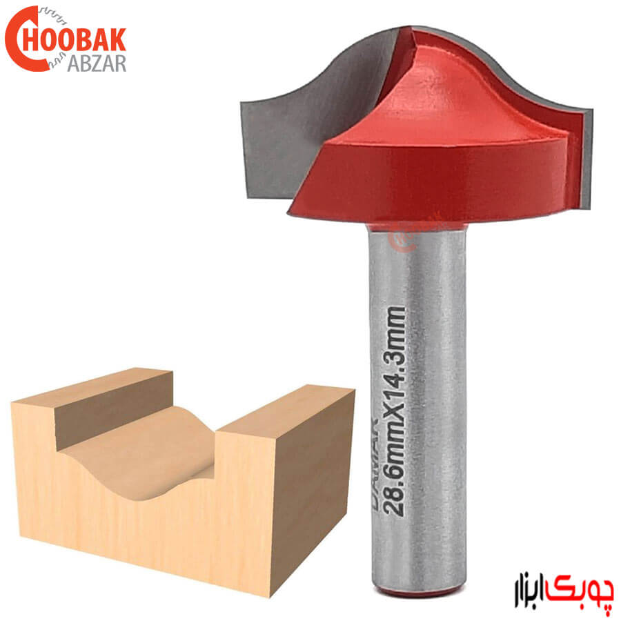 تیغ پروفیل ابرویی قطر 28mm دامار کد DM162863L