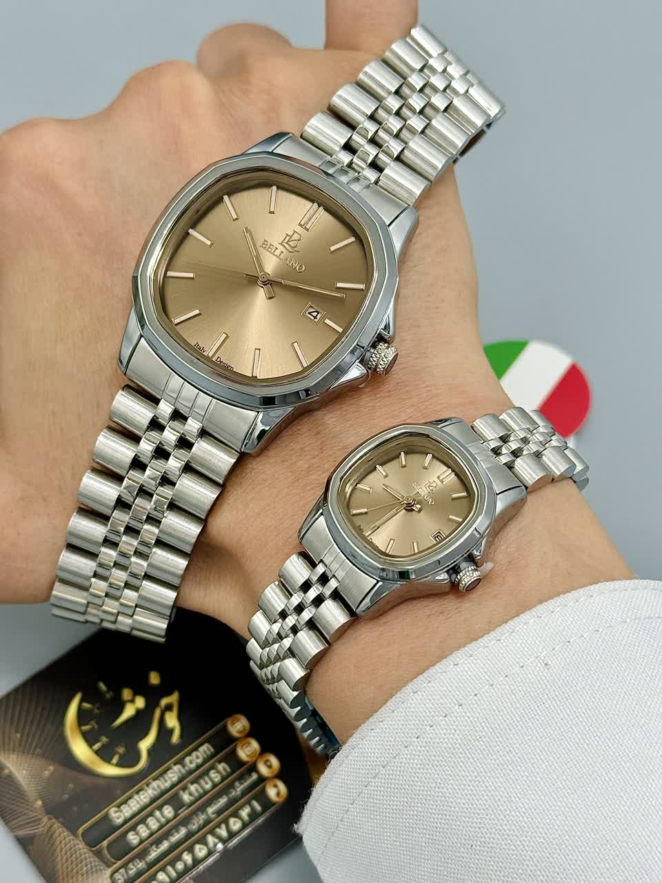 ساعت مچی اورجینال ست بلانو مدل BELLANO 6106G-6106L-4