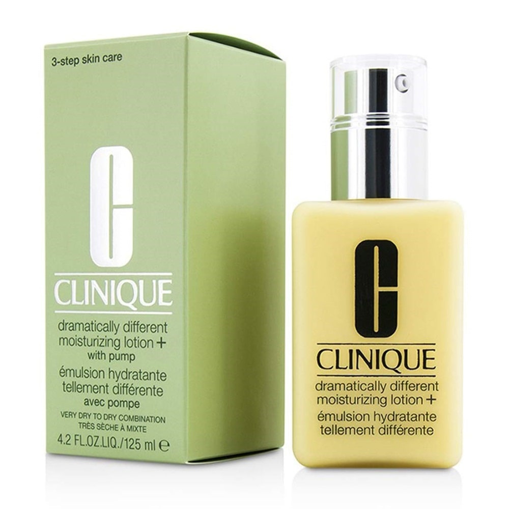 آبرسان لوسیونی دراماتیک پوست خشک Dramatically Different Moisturizing Lotion+ حجم ۱۲۵/۱۲۶ میل | آبرسان عمیق، تقویت سد دفاعی پوست و مرطوبکننده