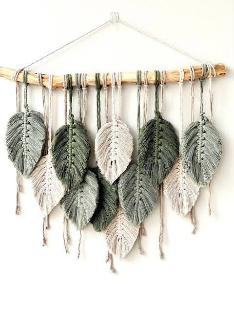 دیوارکوب مکرومه کد 346 برند گره چی و رنگ دلخواه