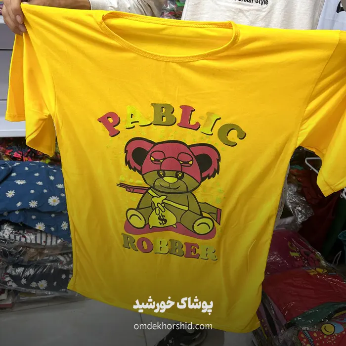 تیشرت لانگ تدی