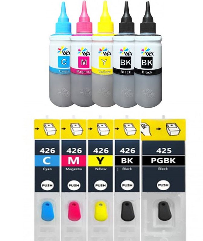 کارتریج قابل شارژجوهرافشان کانن426-425 اورجینالRefill cartridge canon