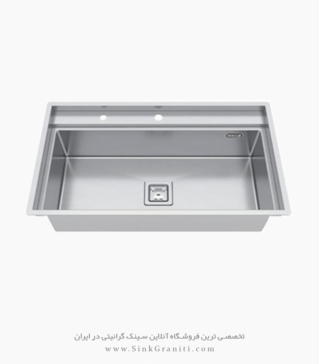 سینک ایلیا استیل مدل 6064 سایز 90 دوپله