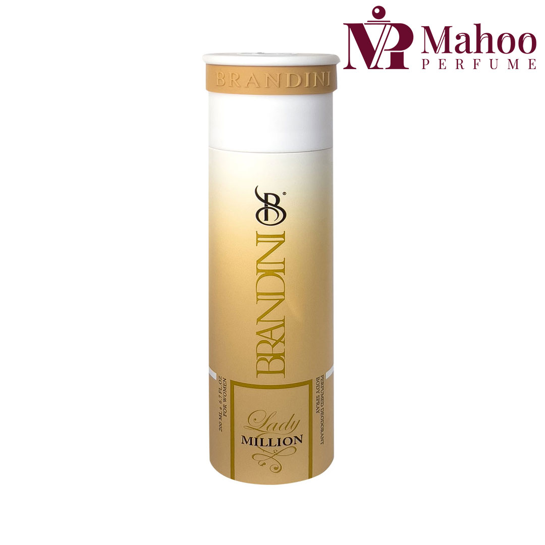 اسپری بدن لیدی میلیون برندینی 200 میل | Brandini lady million