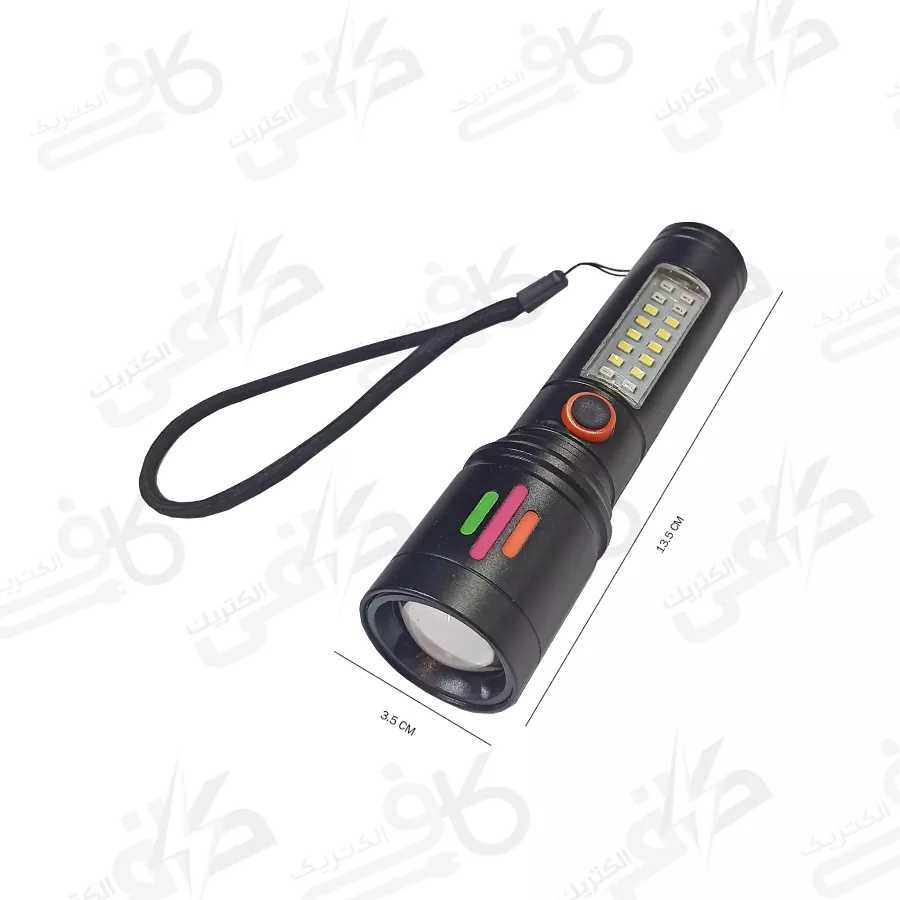چراغ قوه پلیسی بزرگ شارژی BH-43