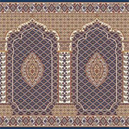 فرش سجاده‌ای محرابی طرح تمنا
