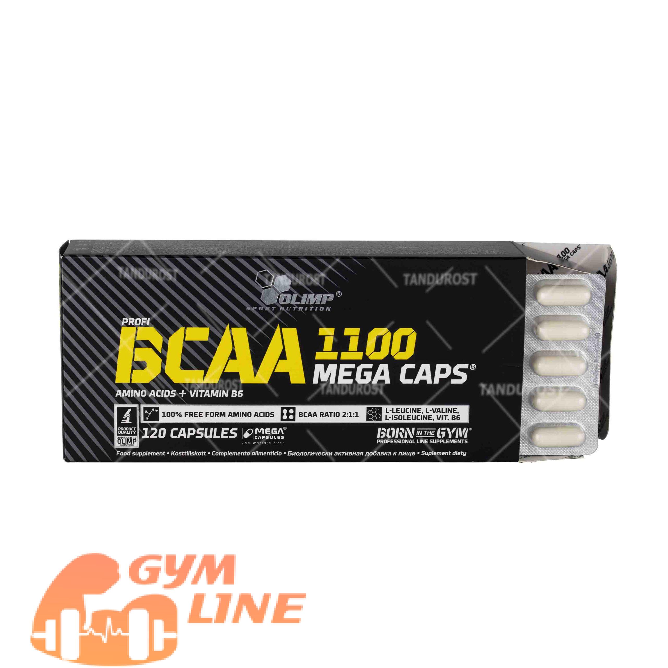 بی سی ای ای 1100 مگا کپس الیمپ | BCAA 1100 MEGA CAPS OLIMP