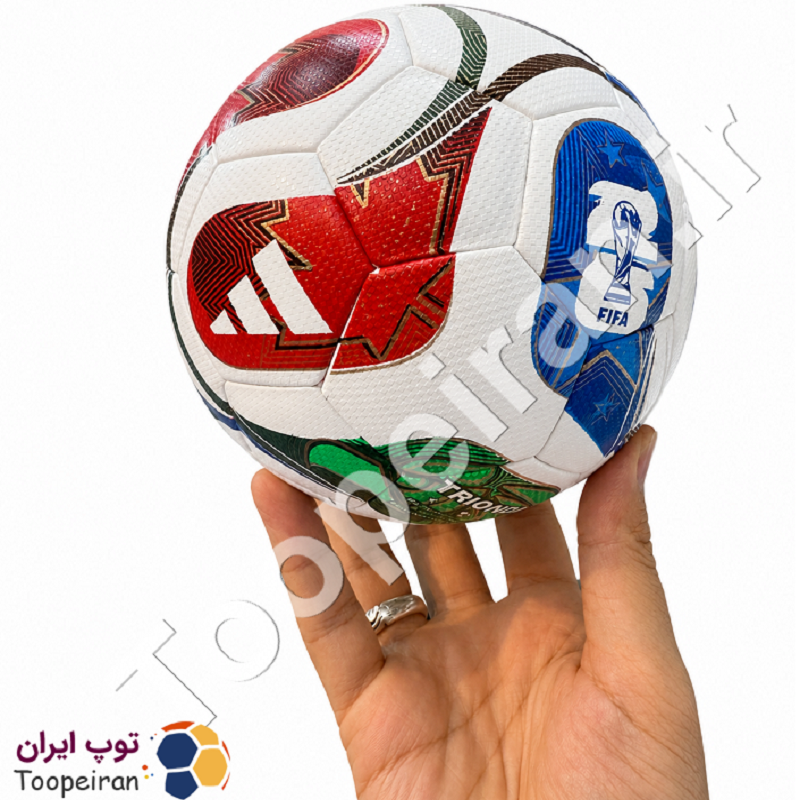 توپ مینی فوتبال طرح جام جهانی2026مدل32پنل سایز1بدون باکس