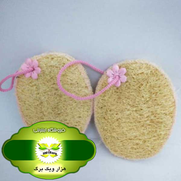 لیف گیاهی صورت لوفا دوطرفه نسیما