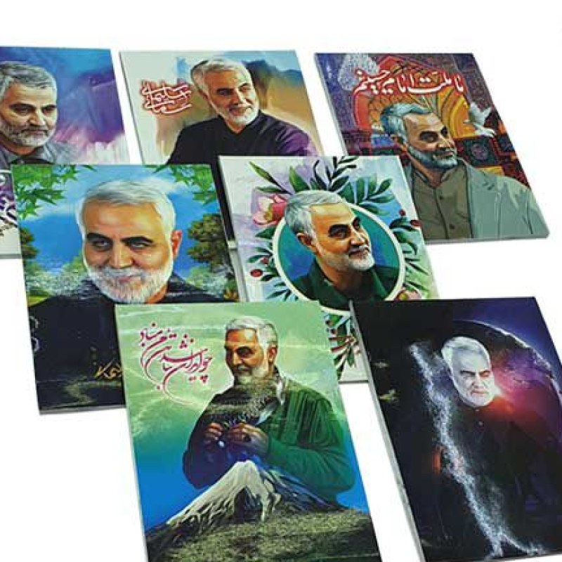 دفترچه یادداشت با عکس شهدا