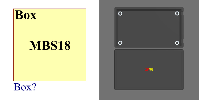 فوت پرینت و ۳ بعدی باکس MBS18