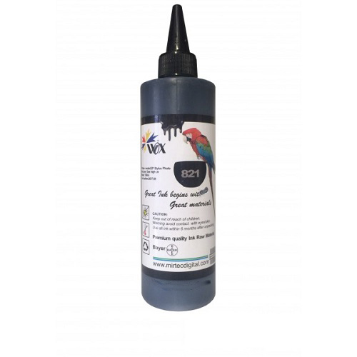 جوهر 250ml وکس مشکی اپسون Wox Ink Black 250ml Epson