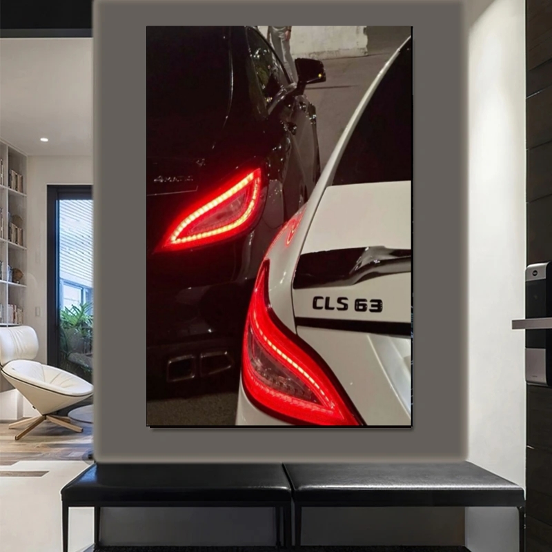 تابلو شاسی مرسدس بنز  cls+cls طرح چراغ نئونی