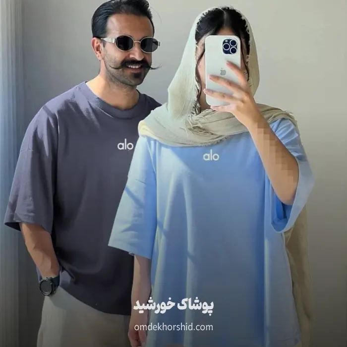 تیشرت باکسی alo